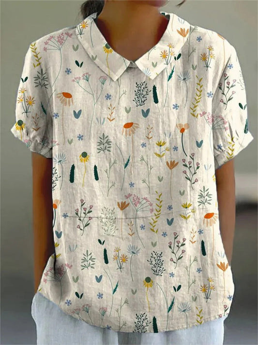 Raelyn | Blouse à fleurs sauvages