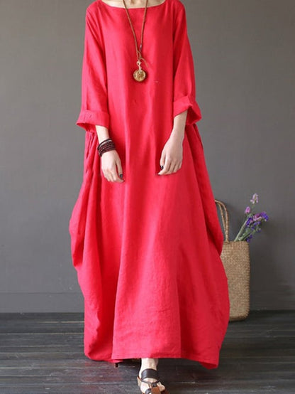 Robe ample pour femmes en grande taille