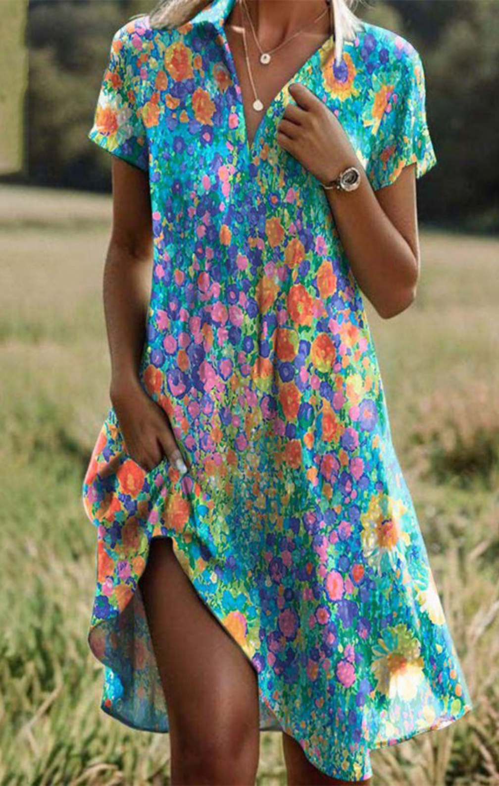 Lina Boho Summer Dress