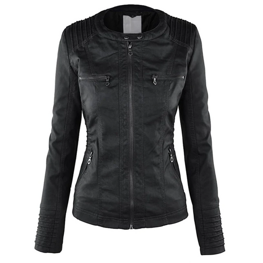Lotte | Veste en cuir élégante
