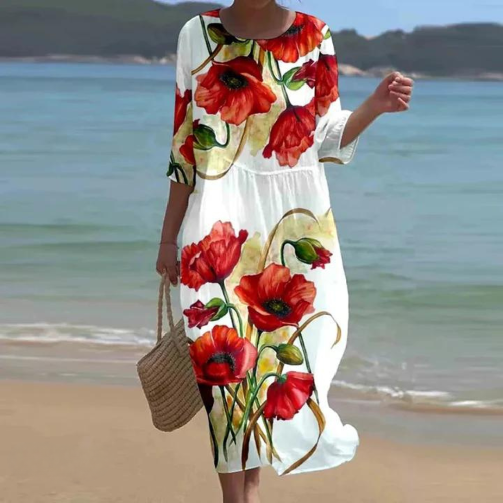 Robe élégante couvrant le ventre