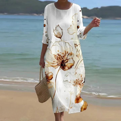 Robe élégante couvrant le ventre