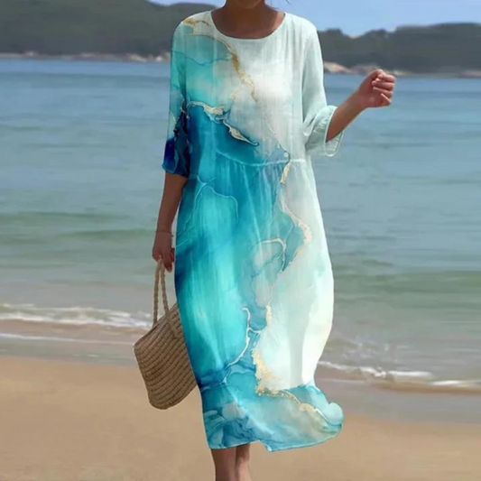 Robe élégante couvrant le ventre