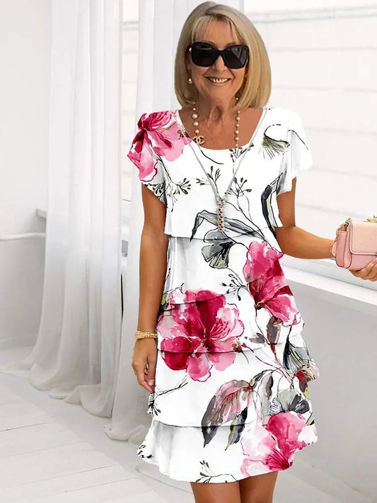 Robe à fleurs Elina