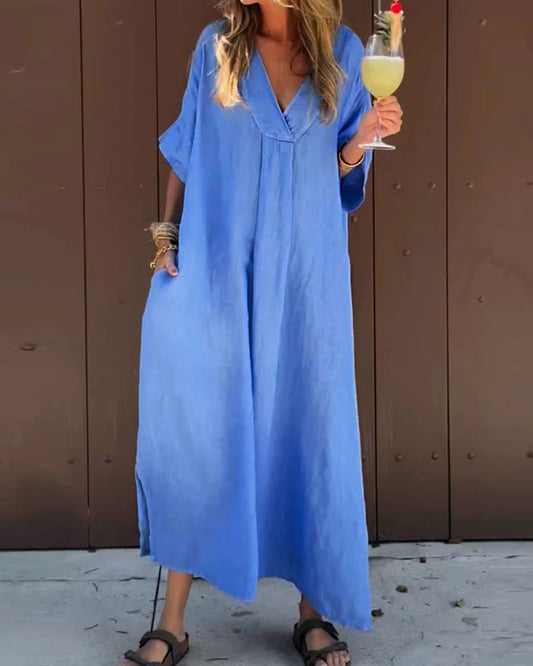 Robe de loisirs en coton
