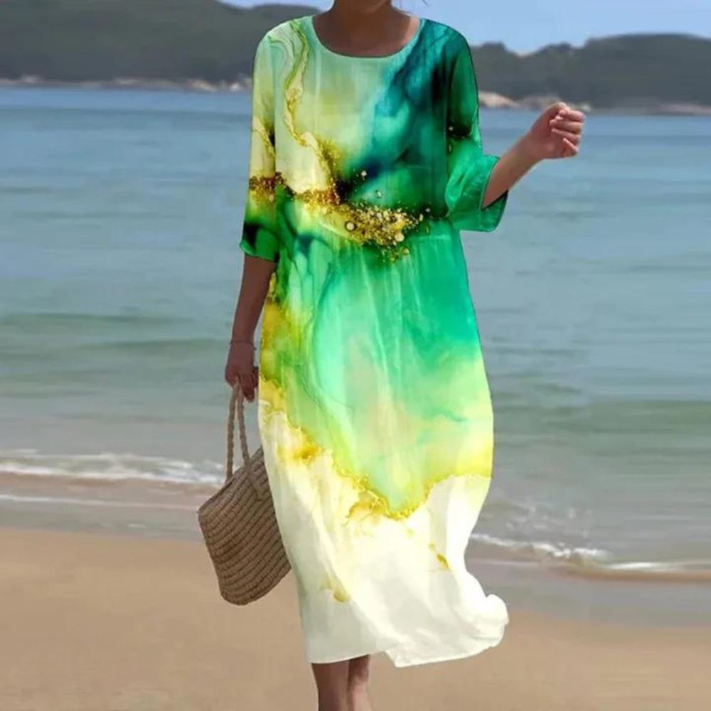Robe élégante couvrant le ventre