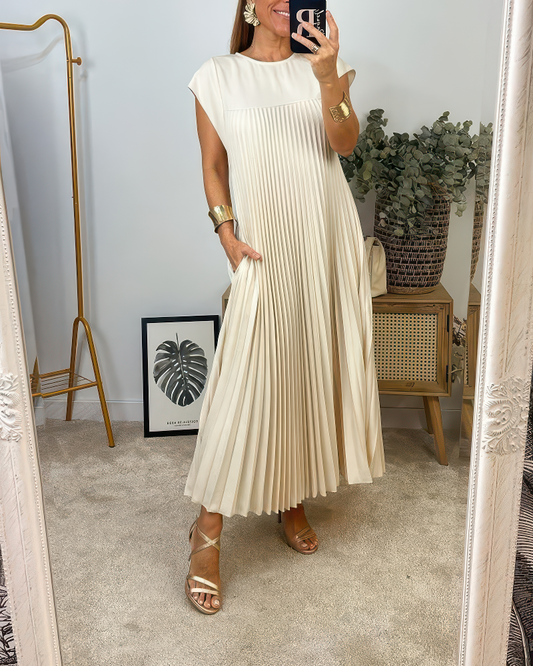 Robe longue intemporelle et confortable