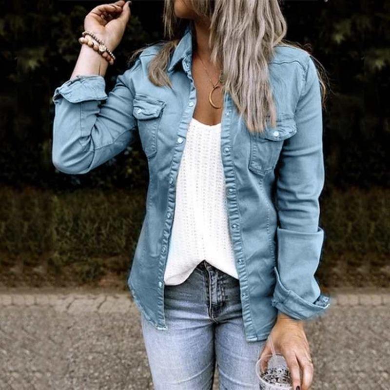 AylasJacket I Veste en jean pour femmes