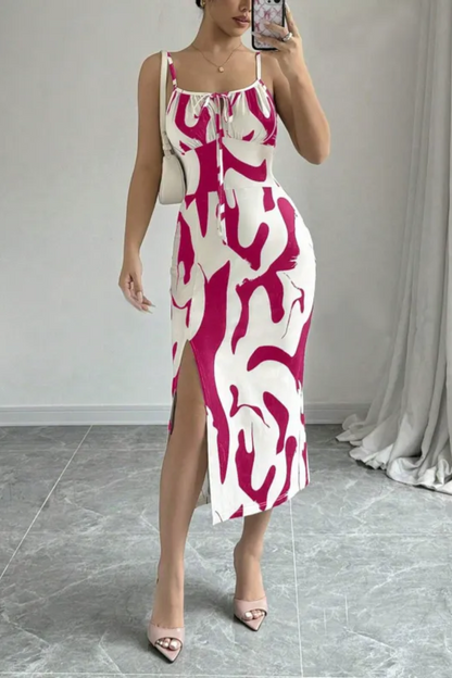 Anaïs | Robe Longue Imprimée Femme