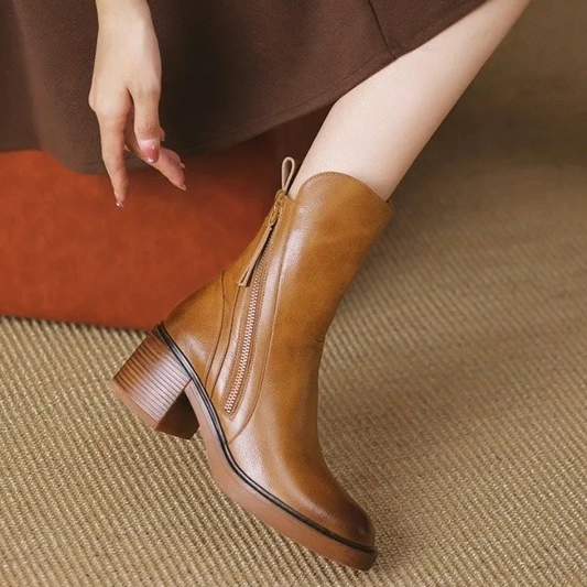 Des bottes d'automne élégantes pour la femme moderne