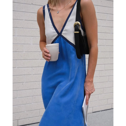 Eva® | Robe chic avec col en V