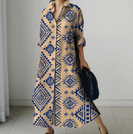 Marjorie - Robe chemise élégante pour femmes