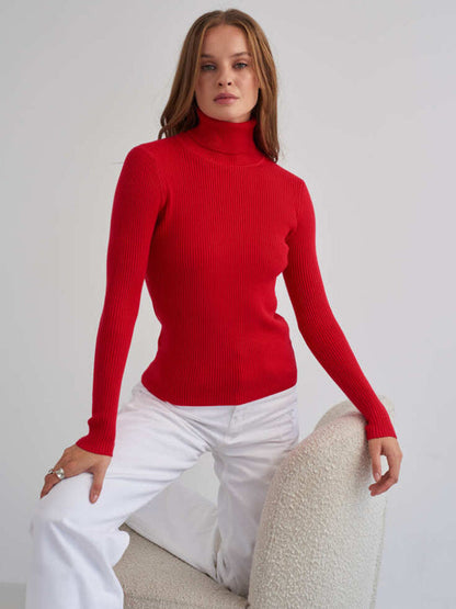 Pull à Col Roulé Femme - Indispensable d'Automne et Élégance