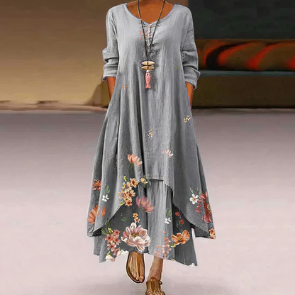 Eloria - Robe élégante en coton