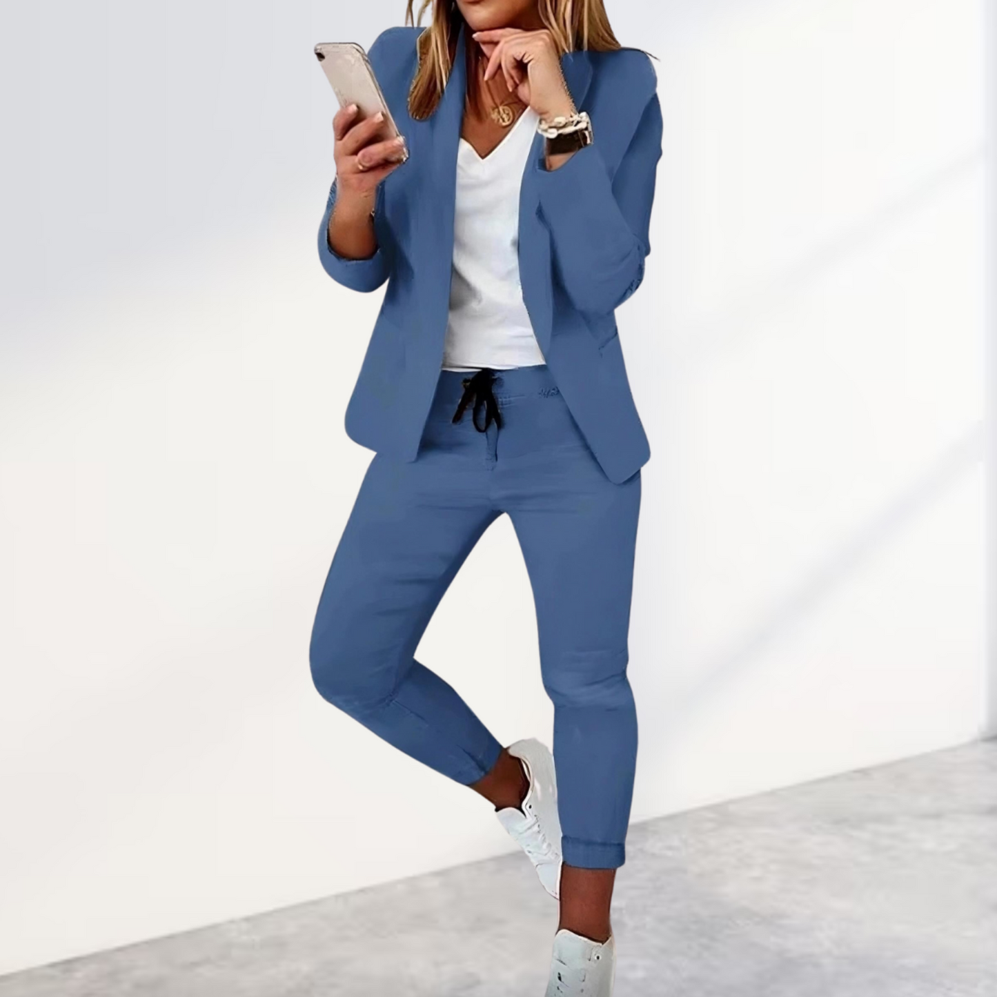 Sophie | Ensemble blazer et pantalon élégant