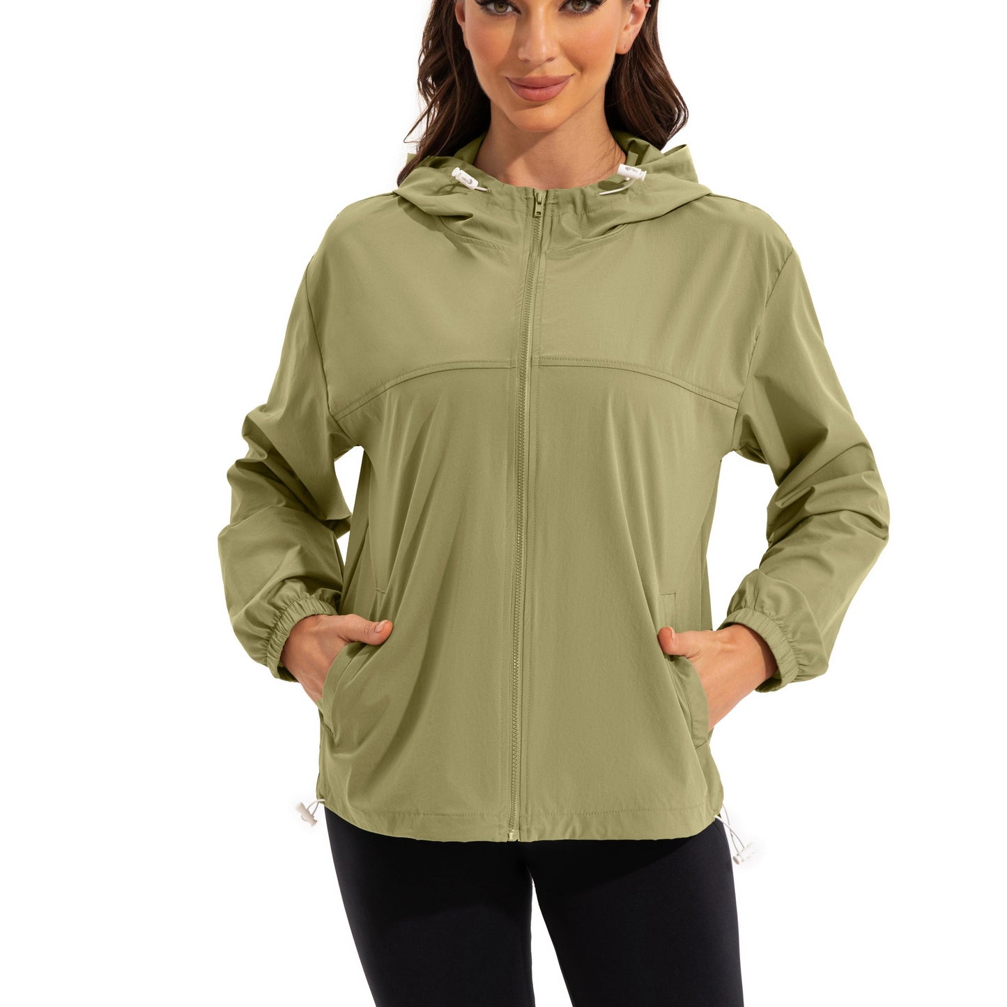 Nina | Veste de sport à capuche légère et déperlante