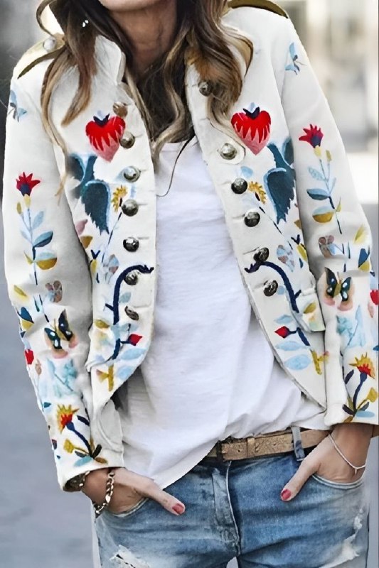Keyla - Veste florale