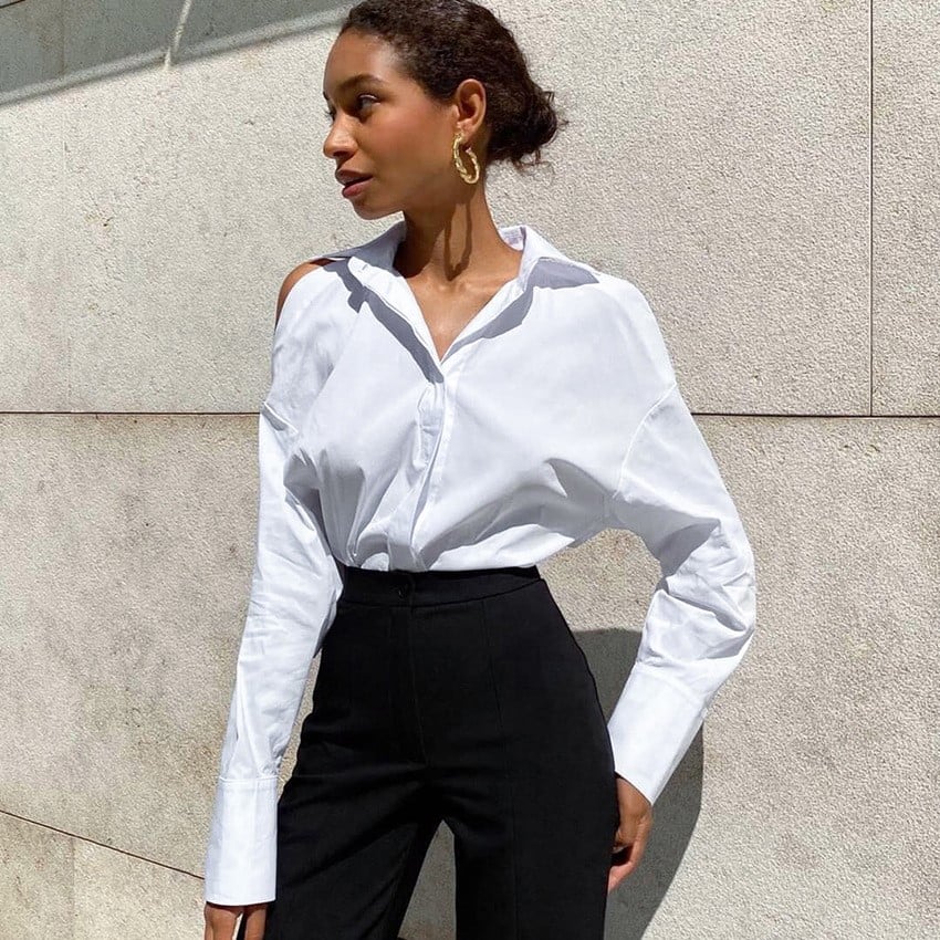 Nicola - T-shirt femme en coton, doux et respirant