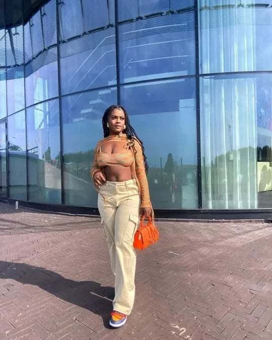 Emily - Pantalon cargo élégant