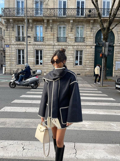 Aaliah | Une veste et un foulard uniques en leur genre !