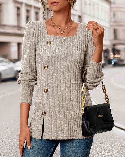 Flora | Haut en tricot élégant