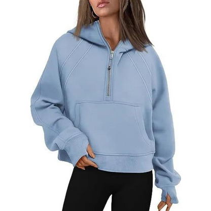 Nala™ | Pull-over pour dames avec revers de moitié
