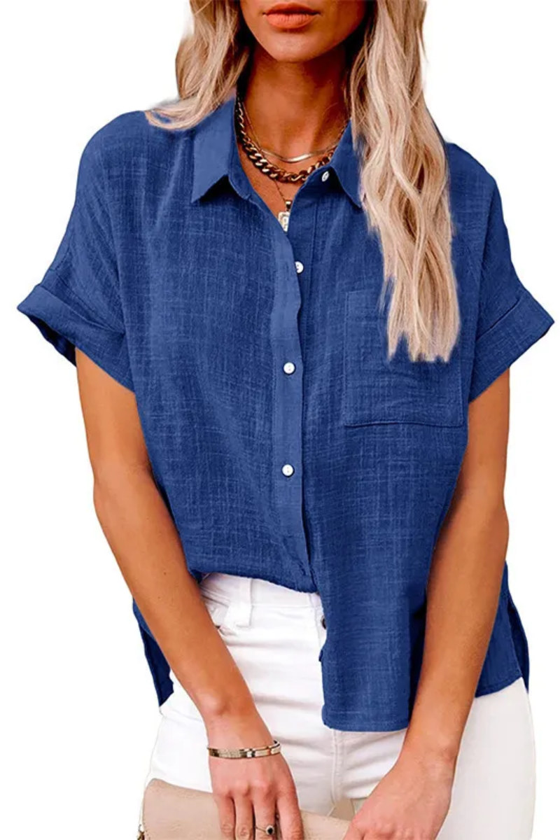 Mira | Chemise boutonnée d'été pour femme