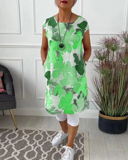 Robe longue - Asymétrique - Fente haute - Parfaite pour les soirées d'été
