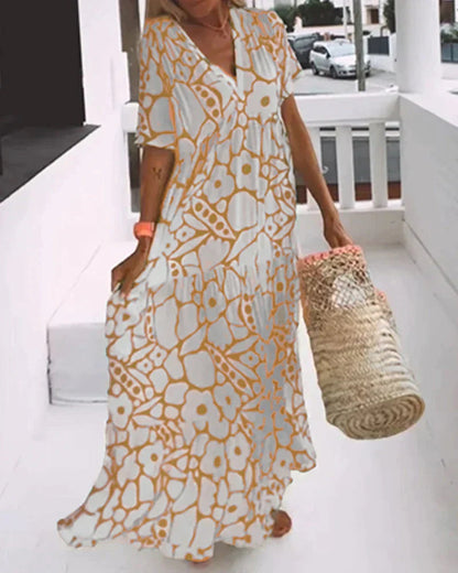 Robe longue légère à la coupe fluide pour les occasions spéciales