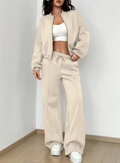 Coco-Mode | Ensemble veste et pantalon de jogging avec fermeture éclair