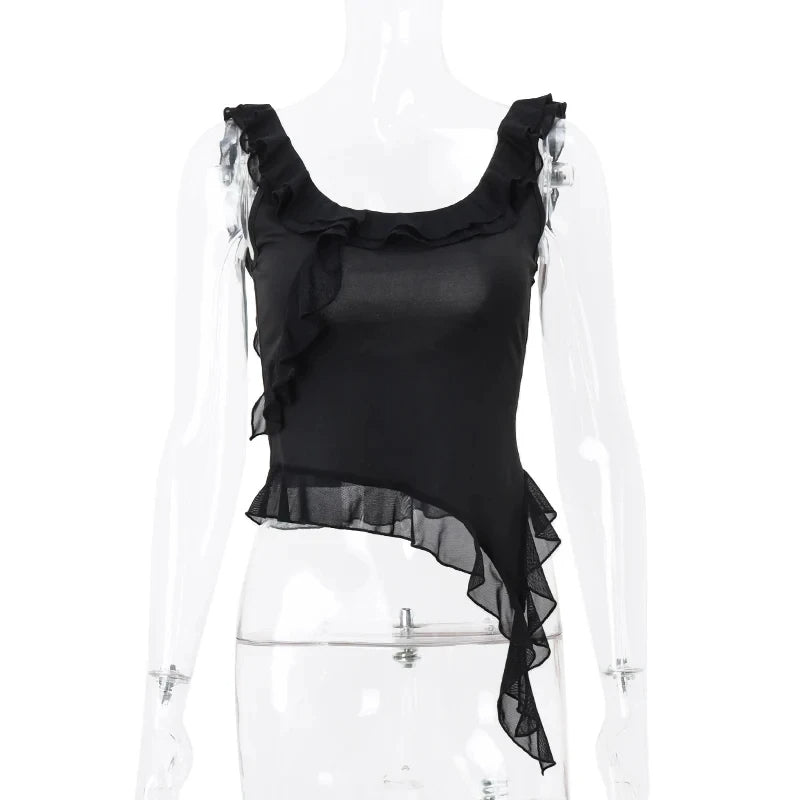 Vardi Dante™ Sylvara Top | Plissé et élégant
