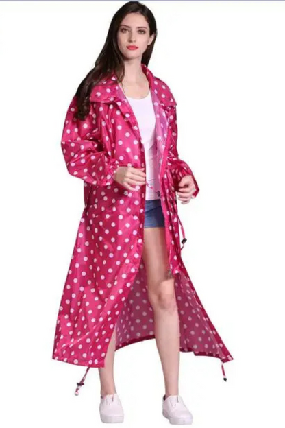 Ashiel - Imperméable imprimé intemporel pour femmes
