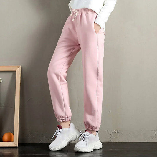 Lina - Leggings thermiques pour femme avec doublure en fausse fourrure