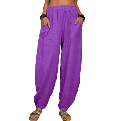 Clémence - Pantalon en lin Airy
