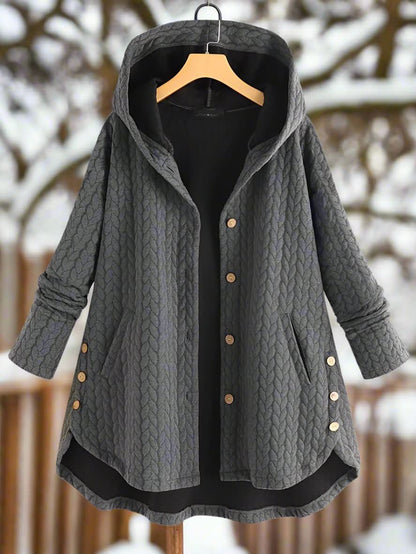Veste rembourrée avec capuche pour femmes
