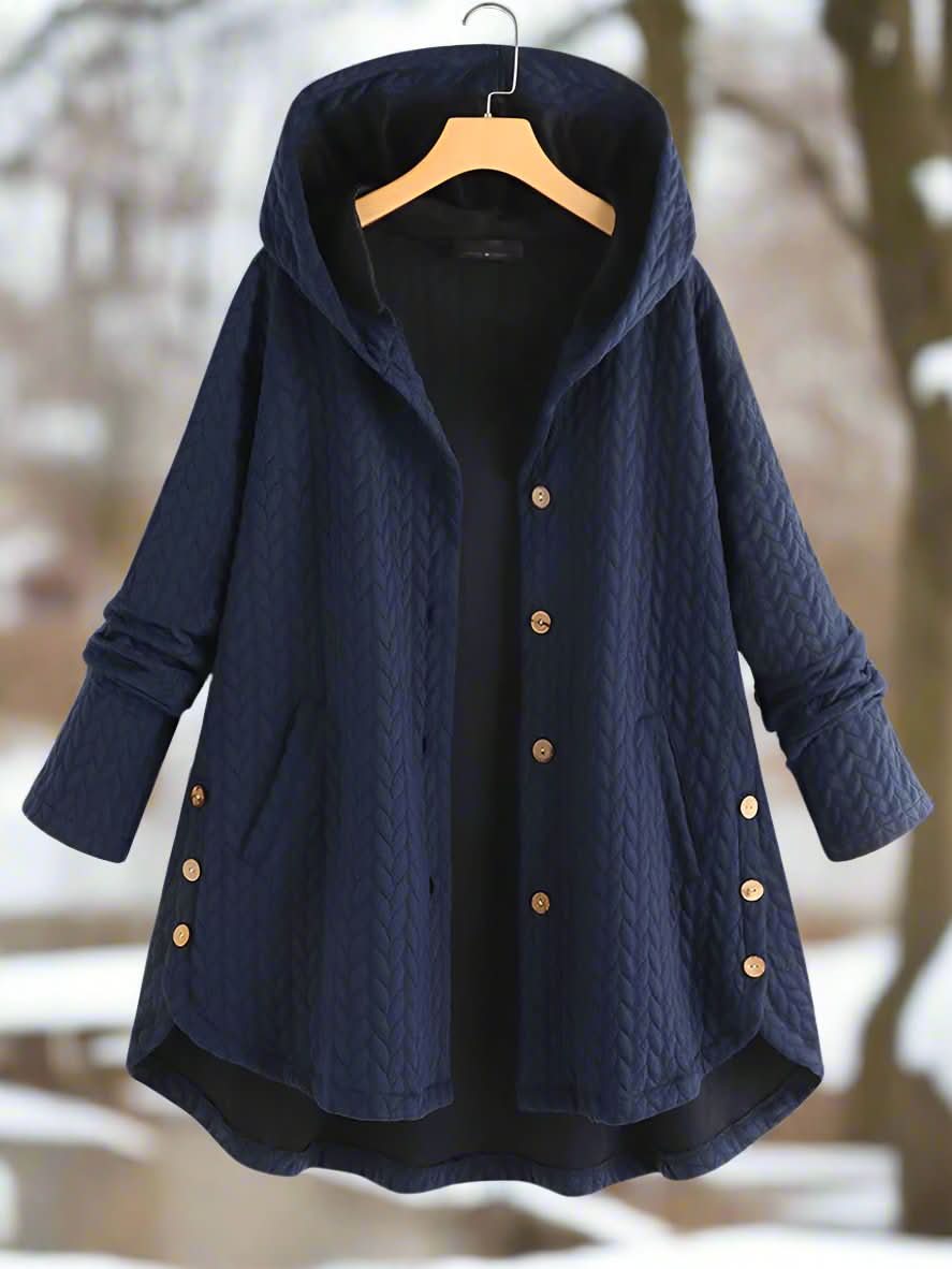 Veste rembourrée avec capuche pour femmes