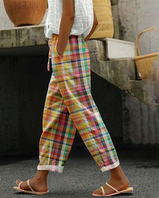 Pantalon femme style vintage - Cleda