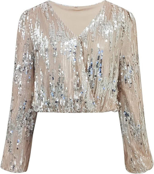 Zoey - Blouse classique à manches longues pour les occasions formelles