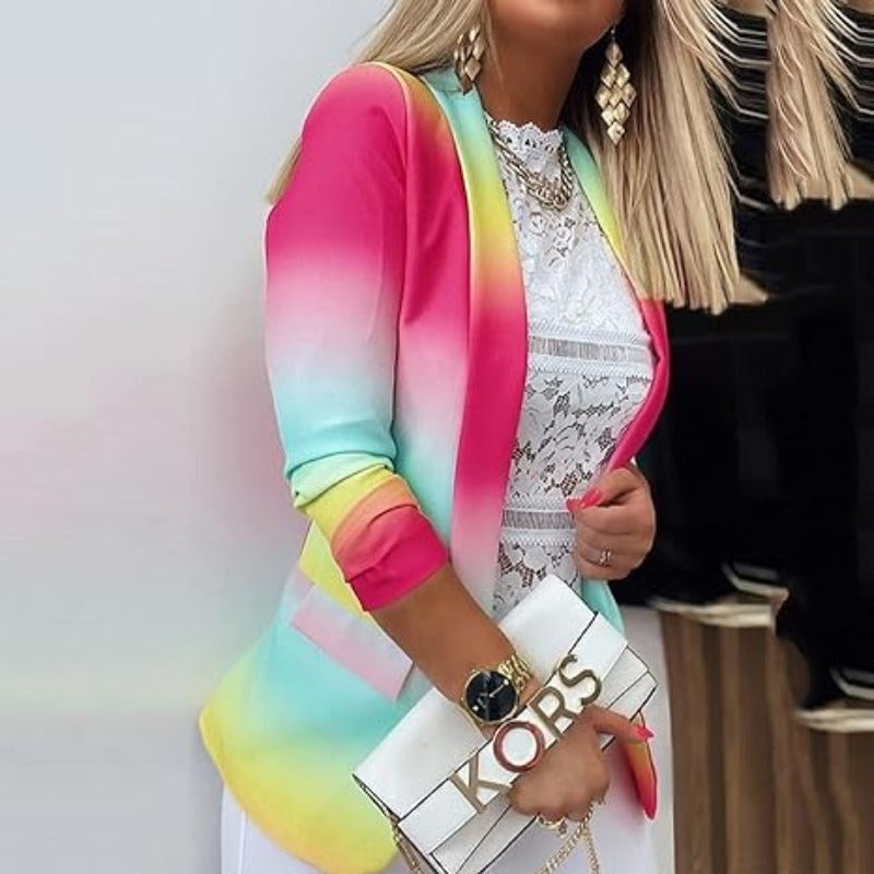 Blazer à manches longues pour femmes