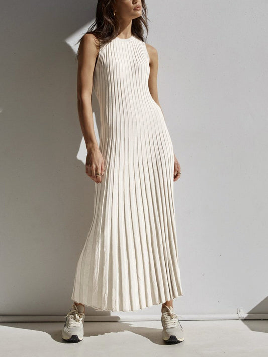 Femke | Robe blanche élégante