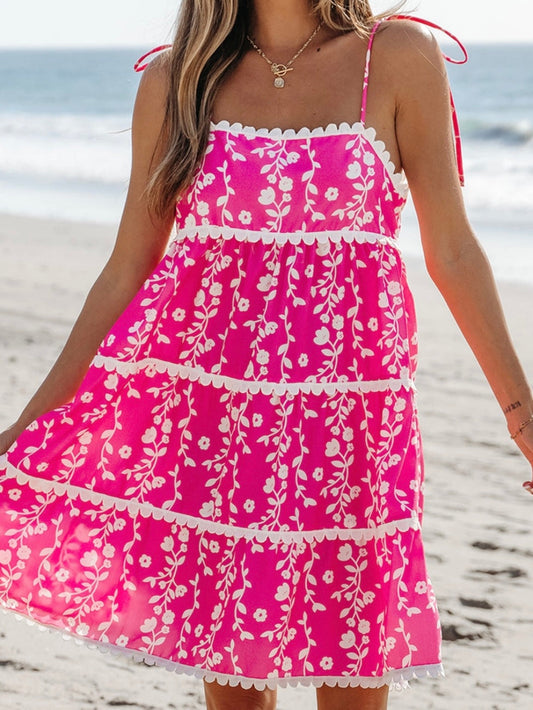 Robe Soleil rose