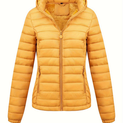 Lara | Veste à capuche matelassée
