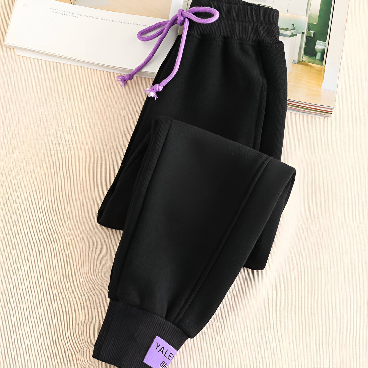 Petronella | Nouveau pantalon de jogging gris pour femme