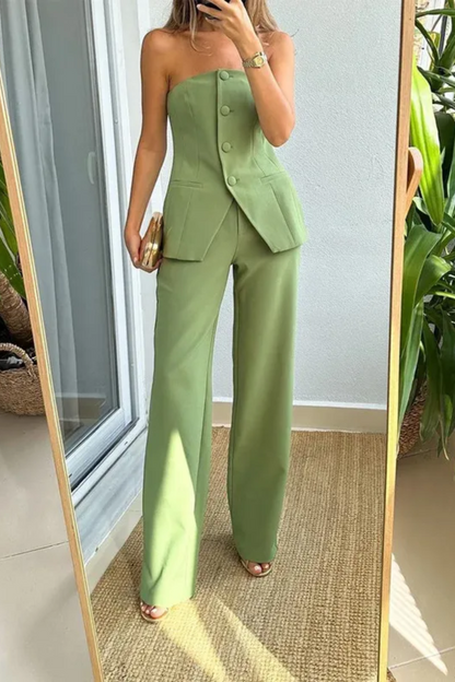 Elena | Ensemble haut tube et pantalon pour femme