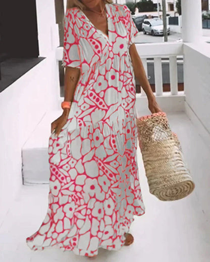 Robe longue légère à la coupe fluide pour les occasions spéciales