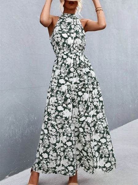 Aviana - Robe-combinaison dos nu avec volants et imprimé à pois, best-seller