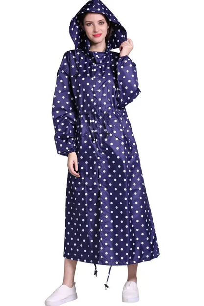 Ashiel - Imperméable imprimé intemporel pour femmes