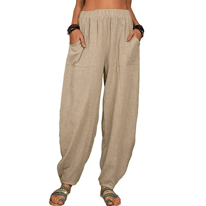Clémence - Pantalon en lin Airy