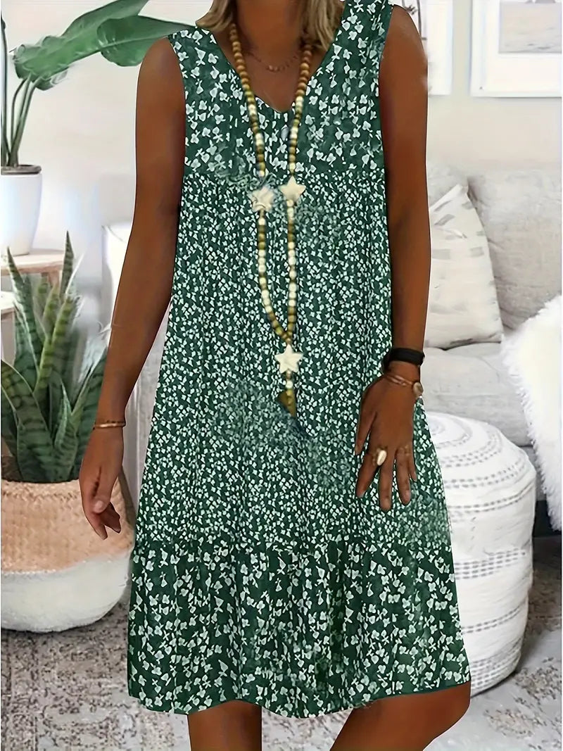 Robe sans manches Boho