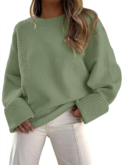 Pull à col rond et manches longues